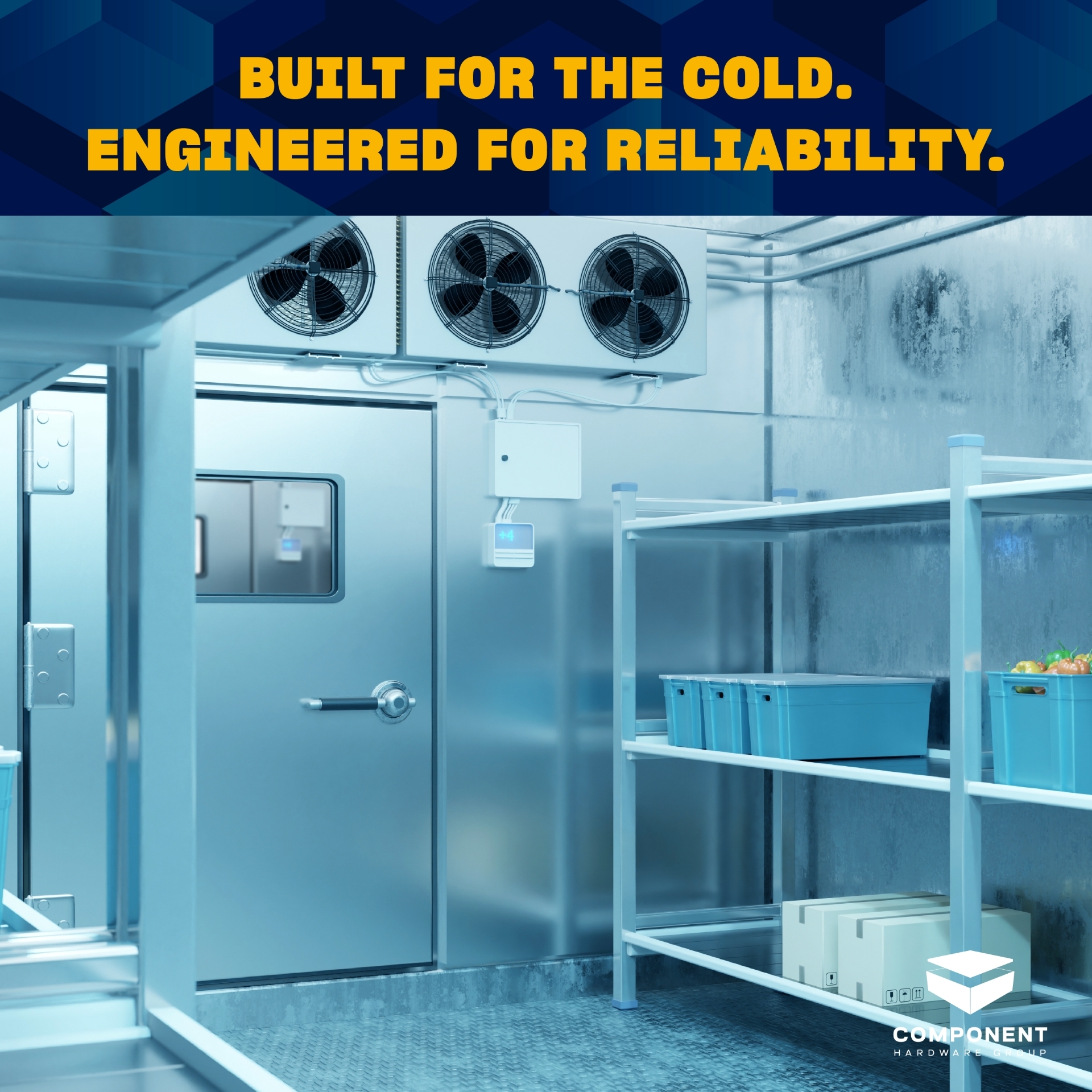 Walk-In Freezer Hardware That Stands Up to Commercial Use